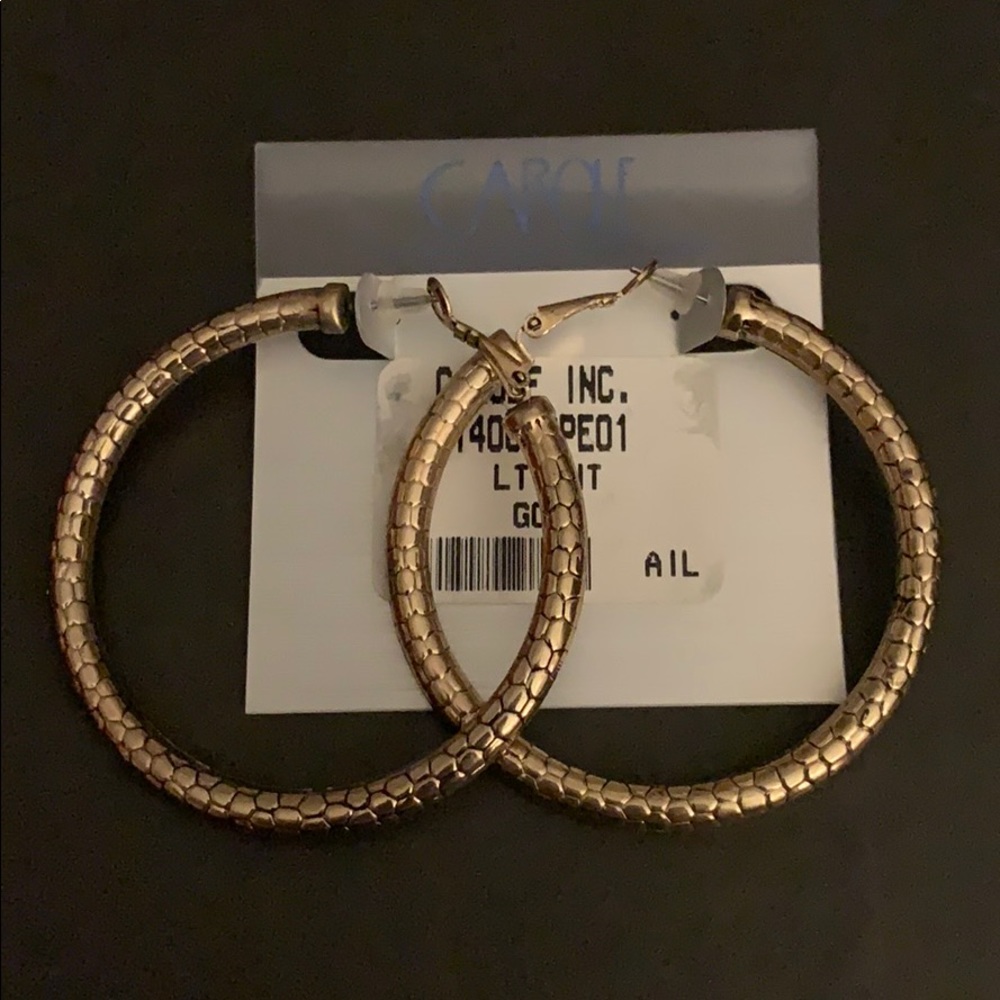 Gold Hoop Earrings
